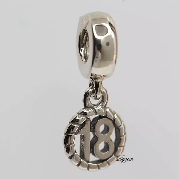 Pandora 18th online birthday charm