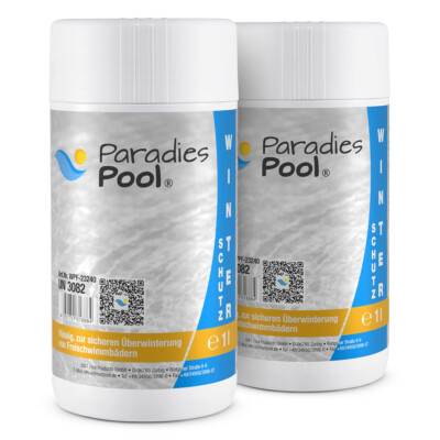 Paradies Pool Winterschutz 2 Liter Wintermittel Winterfest Überwinterung