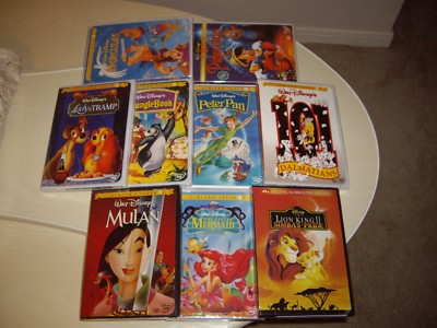 WALT DISNEY ディズニー　Animated Anthology 未開封 Walt Disney Animated Anthology - Set Of 9 dvd !!! Bonus DVD