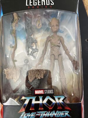 Figura de Thor Love and Thunder de Marvel Legends Groot Hasbro F1409