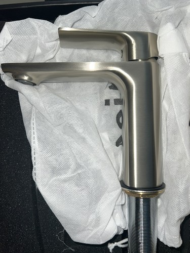 VIGO Davidson VG01043BN Single Hole Bathroom Faucet in Brushed Nickel - Bild 4 von 16