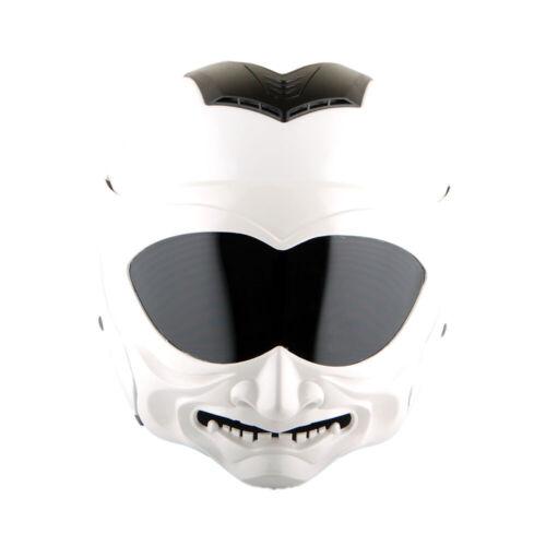 1Storm Motorcycle Open Face Fiber Glass Helmet Samurai + One Extra Clear Shield - Picture 16 of 46