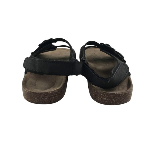 Next Sandal shoe size 2 black straps and brown sole - Picture 3 of 10