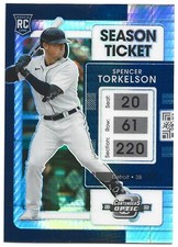2022 Chronicles Contenders Optic 22 Spencer Torkelson RC /299 Rookie Hyper Prizm