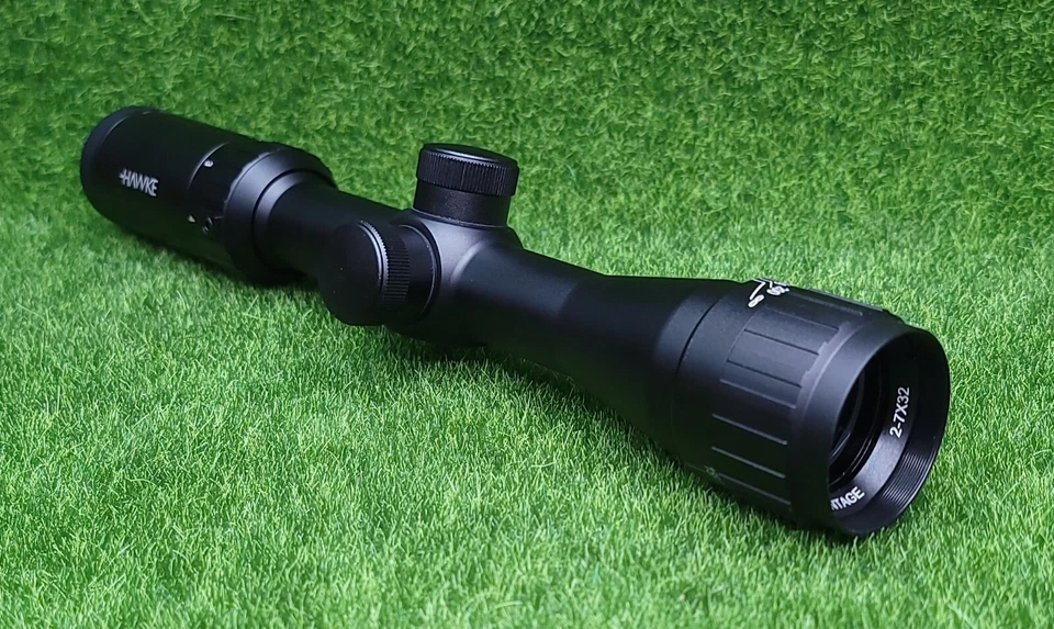 Mira para rifle Hawke Vantage 2-7x32 mm AO Mil-Dot retícula 1" SFP, negro mate - 14111 Foto 4 de 4