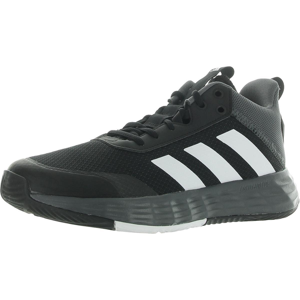 Баскетбольные кроссовки Adidas Mens OwnTheGame 2.0 черные 8.5 Medium (D) BHFO 5880