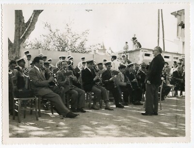 PHOTO RICHARD SALON DE PROVENCE // MUNICIPAL MUSIC 50° SPORT RUGBY STADIUM 1954