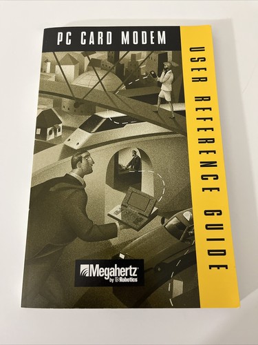 PC Card Modem User Reference Guide, Megahertz US Robotics 1996 - 第 1/3 張圖片