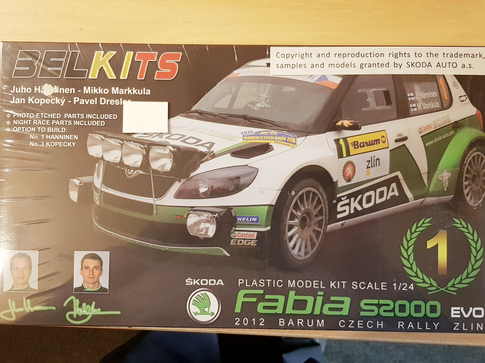Skoda Fabia S2000 2012 - BEL004 - Belkits - Véhicules - Easy Miniatures