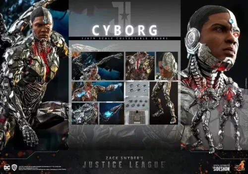 Figurine Hot Toys Cyborg - Zack Snyder's Justice League - 1/6 32cm - TMS057 - NEUVE