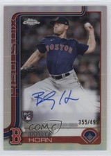 2025 Topps Chrome Rookie Auto Refractor /499 Bailey Horn #RA-BHO Auto 16wc