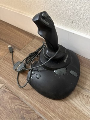 Microsoft Side Winder Precision Pro Joystick Controller X03-57540 Not Tested