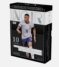2024/25 PANINI NOIR SOCCER HOBBY 3-BOX CASE IN HAND SHIPS ASAP