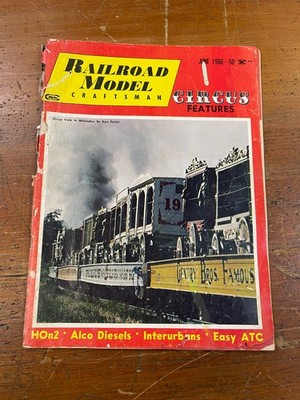 Railroad Model Craftsman - June 1966 - Circus Features Alco Diesels Interurbans