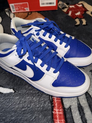 Nike Dunk Low Racer azul blanco - 10 para hombre - Imagen 2 de 16