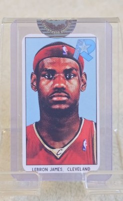 2003 Lebron James Rookie Tobacco Promo Card Cavaliers RC