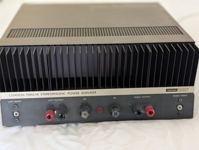 Harmon Kardon Stereo Amplifier, Citation 12