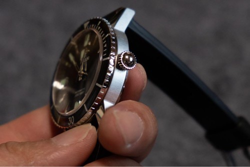 Orologio ZODIAC Super Sea Wolf ZO9250 53 compressione quadrante nero automatico 40 mm - Foto 8 di 14