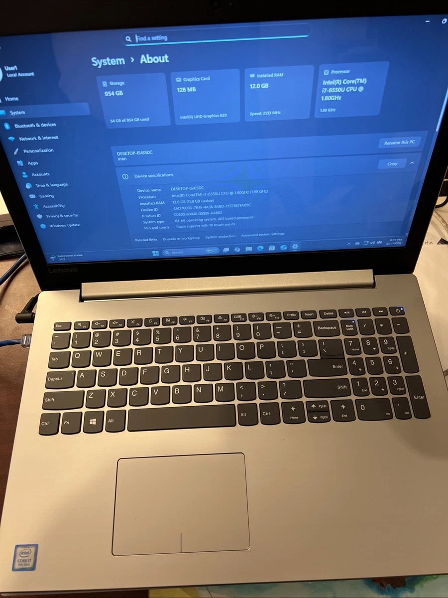 Lenovo IdeaPad 330 PC 1 TB SSD Capacity for Sale | Shop New & Used