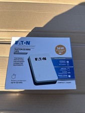 Eaton 3SM36B 3S Mini UPS, Barrel Adapter Output, 700W, 2200mAh Lithium-ion Batte