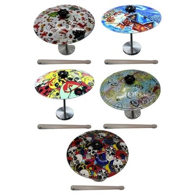 Car Collision Drum Cymbal Style Ventilation Drum Mini Drum Music Saucer Decors