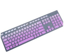 Dell Keyboard Protector Skin Compatible Dell KM636 KB216 Keyboard Purple Ombre