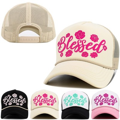 KBETHOS Blessed Foam Trucker Mesh Cap Adjustable