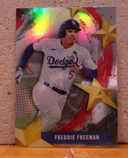 TOPPS BASEBALL CARD CHASE STARS OF THE MLB CHROME FREDDIE FREEMAN L.A. DODGERS