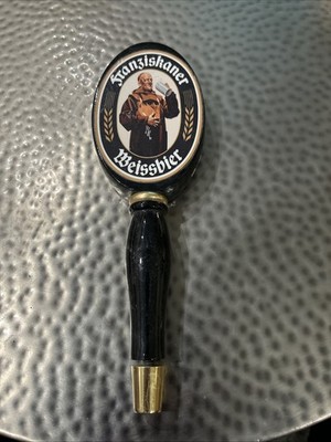 (T28) Franziskaner Weissbier Hefe Weiss 11  Beer Tap Handle - Used