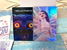  RARE McDonald  s KPOP DEMON HUNTERS Huntrix Meal Rumi Card Holo Triple Star