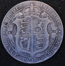 Halfcrown 1905 Edward VII S3980 Rare  (T36)
