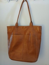 Large Tote Leather British Tan Made in Columb...