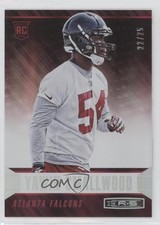 2014 Rookies & Stars Longevity Parallel Platinum 22/25 Yawin Smallwood #198 0q3