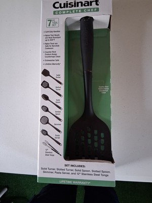 NEW Cuisinart Complete Chef 7-Piece Kitchen Set - Heat Resistant Counter-Rest 