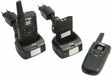 Walkies Polmar Gemini With Charger Lithium Battery And Small Lightweight Headset
