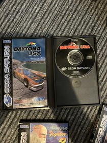 Sega Saturn games x 5 Spot Goes to Hollywood Sega Saturn Daytona tomb raider 