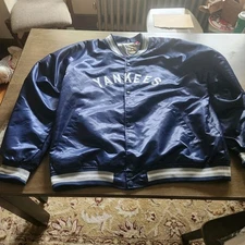 New York Yankees MLB Mitchell & Ness Cooperstown Collection Jacket Size 3xL