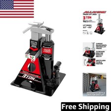 Durable Hydraulic Bottle Jack - 3 Ton Lightweight Aluminum Wide Base Design