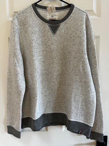 Sol Angeles Men’s XL Sweatshirt White with Gray/Black NEW - Picture 1 of 6