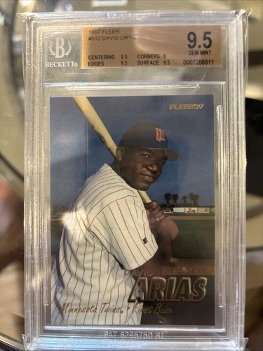 1997 Fleer - #512 David Ortiz, David Ortiz (RC)