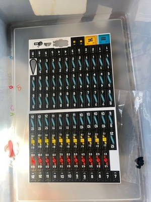 Bomb Busters Wire Tiles - Set Original New - Replacement Tiles (not full game)
