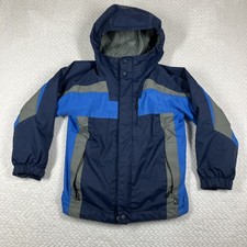 REI Warm 3-IN-1 Insulated Winter Jacket Coat Blue Youth S 6/7 Boys