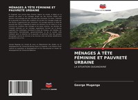 George Muganga | MÉNages À TÊTe FÉMinine ET PauvretÉ Urbaine | Taschenbuch