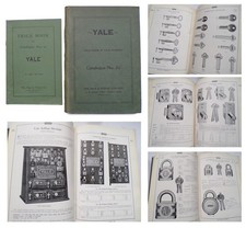1924 YALE LOCKS 160 Page TRADE CATALOGUE Padlocks Safe Locks Keys Mortise Bank