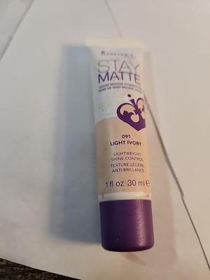 Rimmel Stay Matte Liquid Mousse Foundation - 091 Light Ivory 