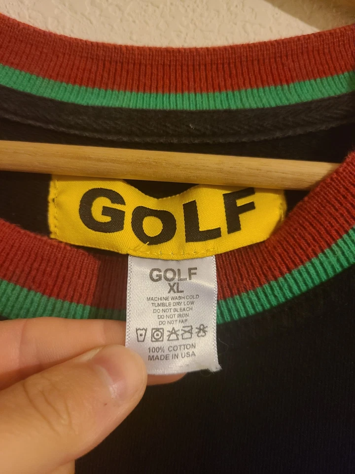 2015 Golf Wang Tyler The Creator Cherry Bomb Album Promo Crewneck Size Xl - Image 3 of 4