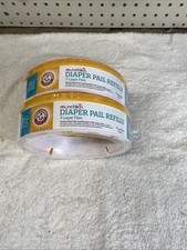 Munchkin Arm  Hammer Diaper Pail Refill Rings Holds 544 Diapers 2pk	New Sealed