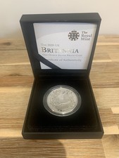 Royal Mint 2009 1oz Solid Silver Proof Britannia £2 Coin With Case Box And C.O.A