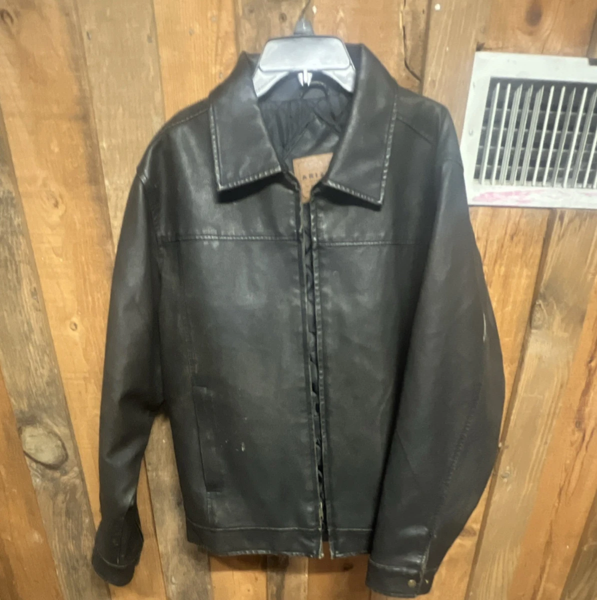 ジャケット・アウター   Jeans Leather Jacket Pin by Dave on Leather & Jeans - Men | Leather jeans men, Hot