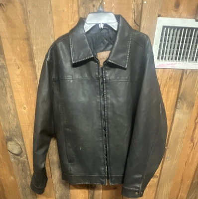 Jean Jacket Leather Sleeves In Men's Coats & Jackets for sale | eBay